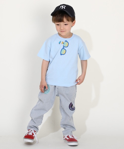 Disney(ディズニー)の「ディズニー ワッペン ロングパンツ 0302K(デニムパンツ・キッズ・ライトブルー/ライトインディゴブルー・90cm/100cm/120cm/130cm/140cm/110cm)」の12枚目の写真