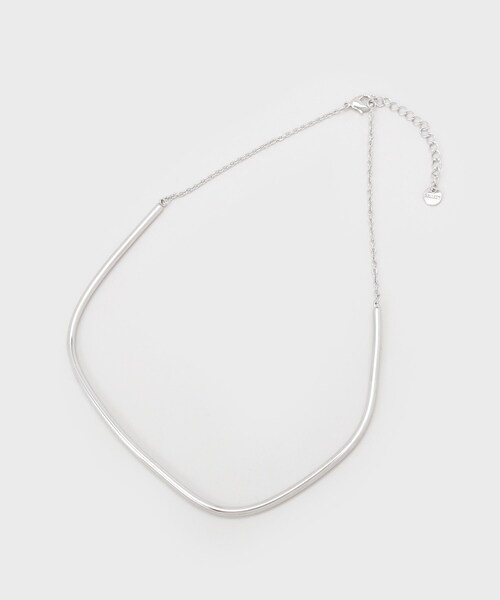 GALLEST（ギャレスト）の「スクエアチョーカーネックレス（ネックレス・レディース・シルバー/ゴールド・00）」の4枚目の写真