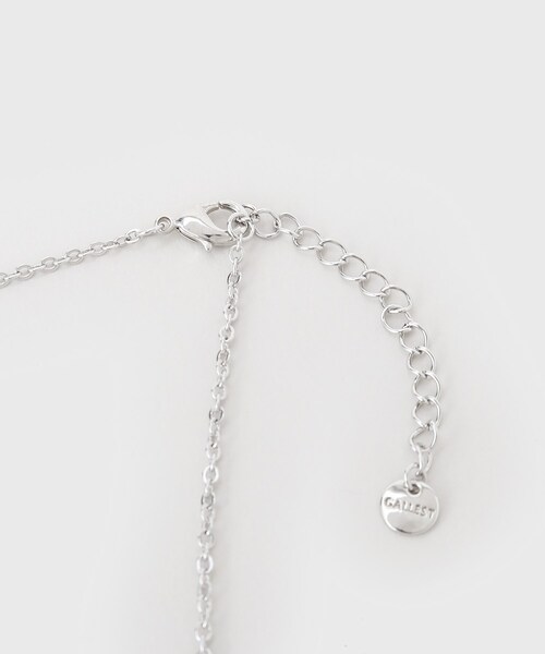 GALLEST（ギャレスト）の「スクエアチョーカーネックレス（ネックレス・レディース・シルバー/ゴールド・00）」の6枚目の写真