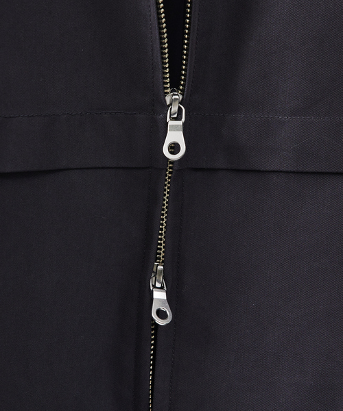 ABAHOUSE（アバハウス）の「シャンブレーツイル　スタンドカラーブルゾン / ショートブルゾン（ブルゾン・メンズ・ネイビー/スモークピンク/カーキ・46/44/48）」の20枚目の写真