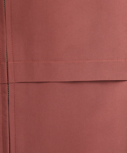 ABAHOUSE（アバハウス）の「シャンブレーツイル　スタンドカラーブルゾン / ショートブルゾン（ブルゾン・メンズ・ネイビー/スモークピンク/カーキ・46/44/48）」の21枚目の写真