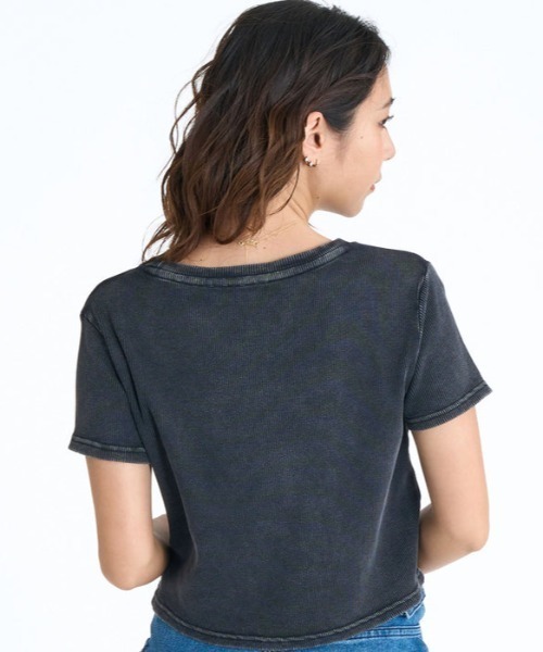 セール】【ミニTシャツ】ROXY x NANAHA リブちびTシャツ