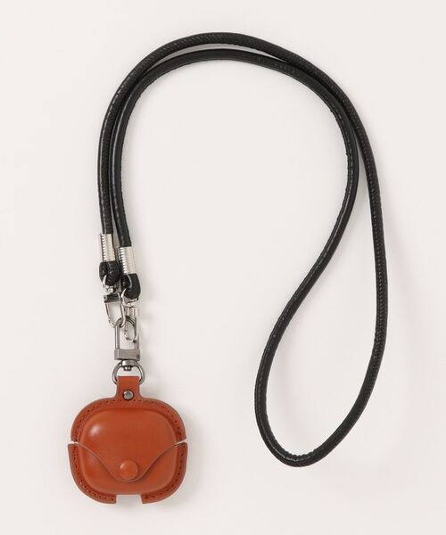 Fun & Daily（ファンアンドデイリー）の「Neck & Shoulder Strap AirPods 4 Case / エアポッズ 4　ケース（ヘッドフォン/イヤホン・レディース・ブラック/ライトブラウン・FREE）」の12枚目の写真