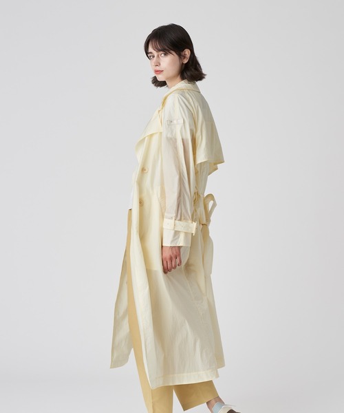 TATRAS（タトラス）の「TATRAS(タトラス) LIGARIS リガリス（トレンチコート・レディース・ブラック/ベージュ/ミント/ネイビー/イエロー・1/2）」の6枚目の写真