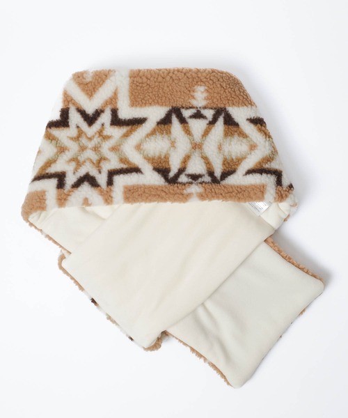PENDLETON（ペンドルトン）の「【PE2】【PENDLETON/ペンドルトン】BOA MUFFLER ボア マフラー（マフラー・レディース・ベージュ/グレー・FREE）」の13枚目の写真