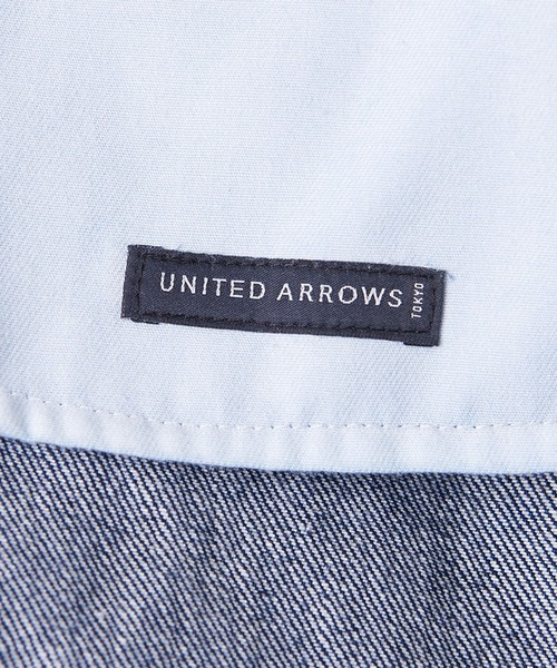 UNITED ARROWS（ユナイテッドアローズ）の「【マルチサイズ】1プリーツ カラー ワイドデニムパンツ（デニムパンツ・メンズ・ネイビー/ホワイト/モカ/オリーブ/ダークグレー/ブラック・マルチサイズ）」の10枚目の写真