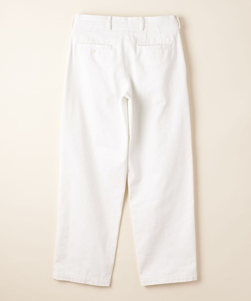 UNITED ARROWS（ユナイテッドアローズ）の「【マルチサイズ】1プリーツ カラー ワイドデニムパンツ（デニムパンツ・メンズ・ネイビー/ホワイト/モカ/オリーブ/ダークグレー/ブラック・マルチサイズ）」の12枚目の写真