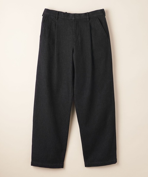 UNITED ARROWS（ユナイテッドアローズ）の「【マルチサイズ】1プリーツ カラー ワイドデニムパンツ（デニムパンツ・メンズ・ネイビー/ホワイト/モカ/オリーブ/ダークグレー/ブラック・マルチサイズ）」の19枚目の写真