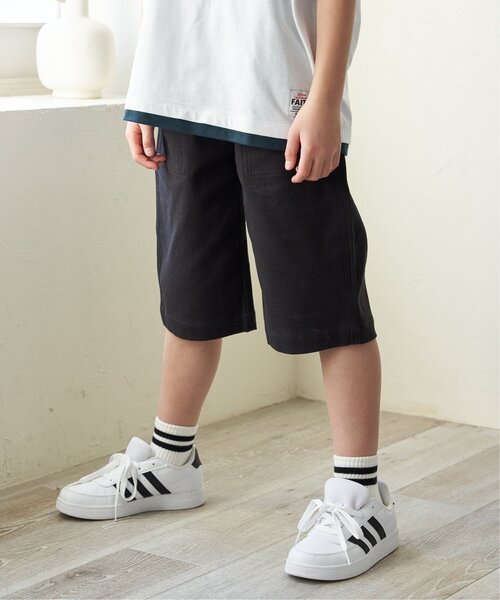 ikka（イッカ）の「【親子コーデ】6.5分丈ストレッチイージーパンツ（120~160cm）（その他パンツ・キッズ・ベージュ/ブルー/オリーブ/ダークグレー・130/160/120/140/150）」の10枚目の写真