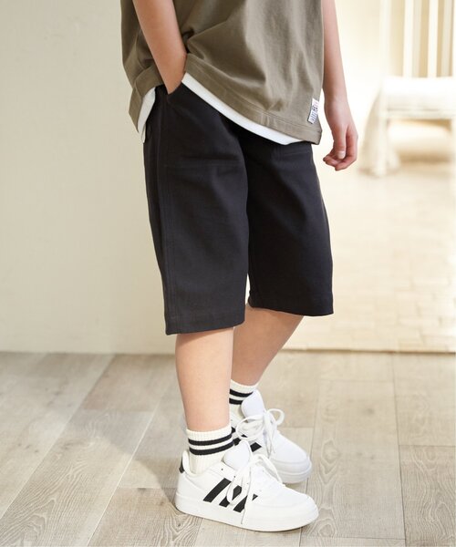 ikka（イッカ）の「【親子コーデ】6.5分丈ストレッチイージーパンツ（120~160cm）（その他パンツ・キッズ・ベージュ/ブルー/オリーブ/ダークグレー・130/160/120/140/150）」の13枚目の写真