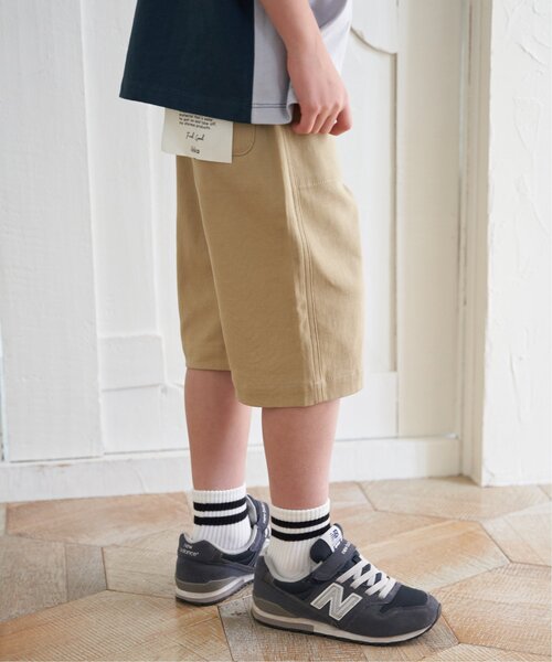 ikka（イッカ）の「【親子コーデ】6.5分丈ストレッチイージーパンツ（120~160cm）（その他パンツ・キッズ・ベージュ/ブルー/オリーブ/ダークグレー・130/160/120/140/150）」の22枚目の写真