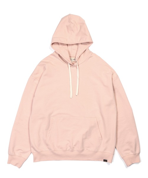 The DUFFER of ST.GEORGE（ザダファーオブセントジョージ）の「NUANCE COLOR SWEAT PO PARKA：ミニ裏毛 ニュアンスカラー プルオーバー パーカー（パーカー・メンズ・ライトイエロー/ライトピンク/ブラック/ライトグレー・MEDIUM/LARGE/X-LARGE）」の18枚目の写真