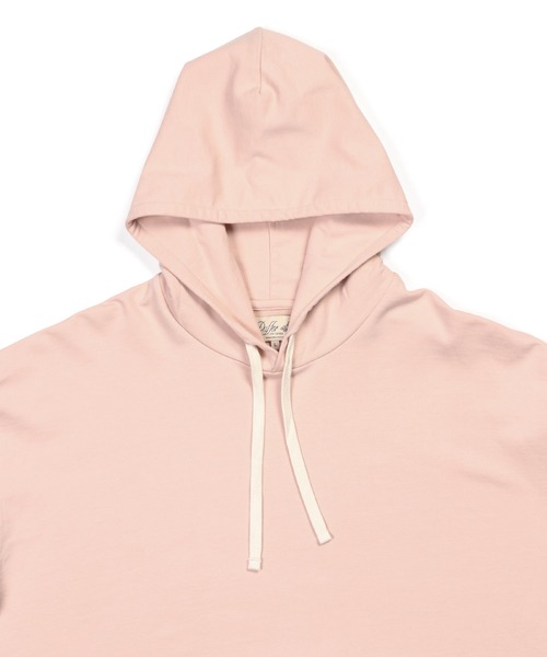 The DUFFER of ST.GEORGE（ザダファーオブセントジョージ）の「NUANCE COLOR SWEAT PO PARKA：ミニ裏毛 ニュアンスカラー プルオーバー パーカー（パーカー・メンズ・ライトイエロー/ライトピンク/ブラック/ライトグレー・MEDIUM/LARGE/X-LARGE）」の22枚目の写真