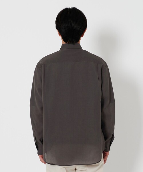 BEAUTY&amp;YOUTH UNITED ARROWS - シアーシャツ　売り切りSALE! セール】トリクシオン シアーレギュラー フォルム シャツ