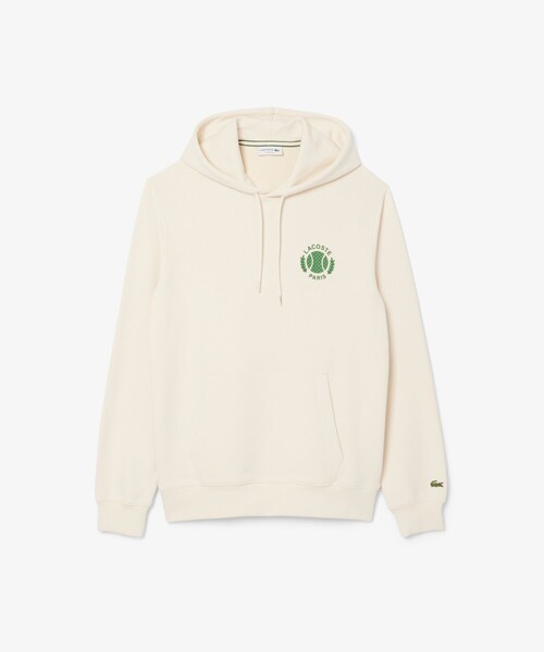 LACOSTE　テニスパーカー セール】ヘリテージテニスロゴスウェットフーディー（パーカー