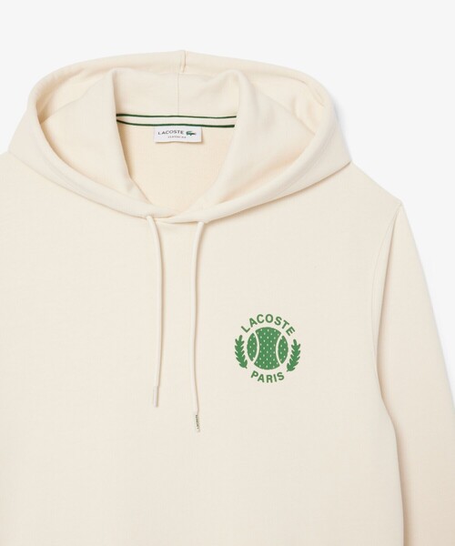 LACOSTE　テニスパーカー セール】ヘリテージテニスロゴスウェットフーディー（パーカー