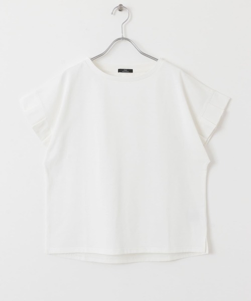 ITEMS URBANRESEARCH（アイテムズ アーバンリサーチ）の「オリガミタックTシャツ（Tシャツ/カットソー・レディース・モカ/カーキ/ホワイト/ブラック・FREE）」の20枚目の写真