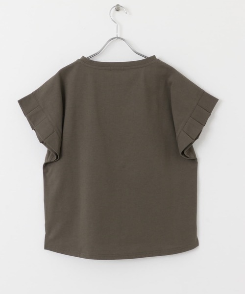 ITEMS URBANRESEARCH（アイテムズ アーバンリサーチ）の「オリガミタックTシャツ（Tシャツ/カットソー・レディース・モカ/カーキ/ホワイト/ブラック・FREE）」の11枚目の写真