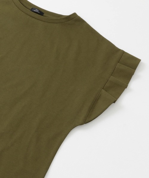 ITEMS URBANRESEARCH（アイテムズ アーバンリサーチ）の「オリガミタックTシャツ（Tシャツ/カットソー・レディース・モカ/カーキ/ホワイト/ブラック・FREE）」の14枚目の写真