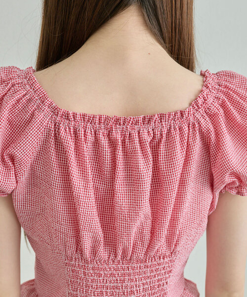 OLIVE des OLIVE（オリーブデオリーブ）の「ダブルリボンブラウス（シャツ/ブラウス・レディース・レッド/ネイビー/オフホワイト・FREE）」の19枚目の写真