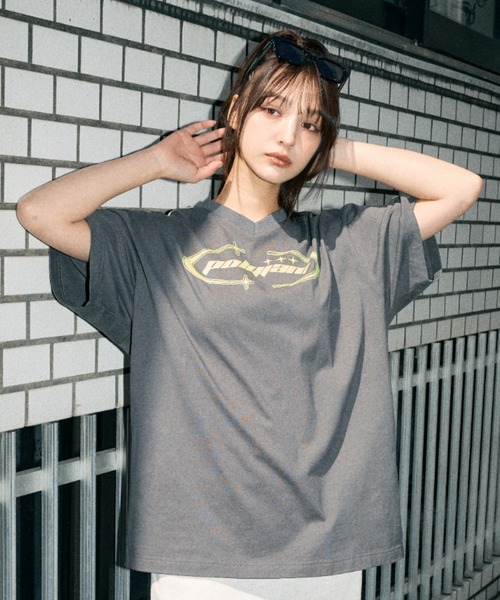 Over size logo T-shirt / オーバーサイズ ロゴTシャツ（Tシャツ