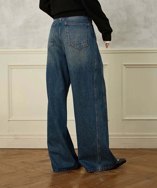 DECADE CLASSIC(ディケイド クラシック)の「【DECADE CLASSIC】クラシックブルーデニムパンツ(デニムパンツ・レディース・ブルー・SMALL/MEDIUM/LARGE/X-LARGE/XX-LARGE)」の4枚目の写真