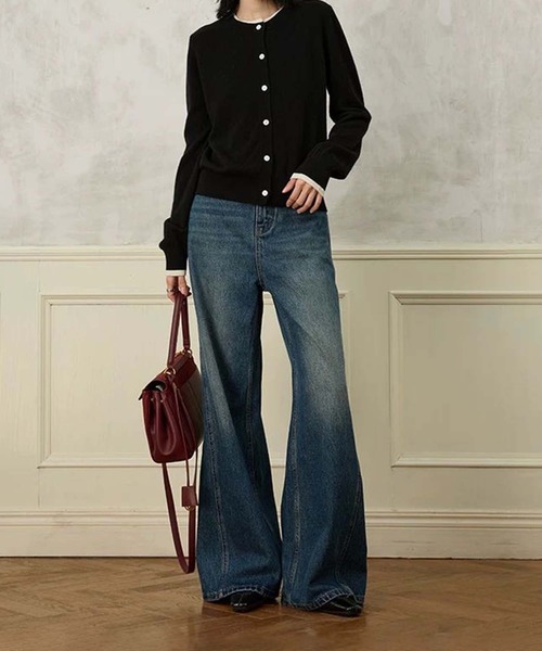 DECADE CLASSIC(ディケイド クラシック)の「【DECADE CLASSIC】クラシックブルーデニムパンツ(デニムパンツ・レディース・ブルー・SMALL/MEDIUM/LARGE/X-LARGE/XX-LARGE)」の2枚目の写真