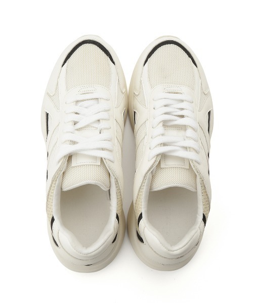 FRAY I.D（フレイアイディー）の「バリエーションスニーカー（スニーカー・レディース・ベージュ/ホワイト・37/36/38）」の7枚目の写真