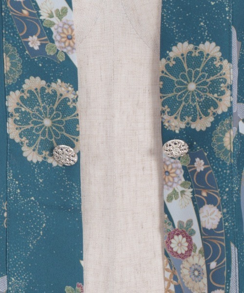 axes femme（アクシーズファム）の「燦爛柄羽織（カーディガン/ボレロ・レディース・キナリ/ブルーグリーン・FREE）」の15枚目の写真