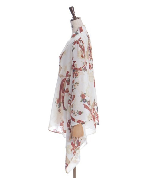 axes femme（アクシーズファム）の「燦爛柄羽織（カーディガン/ボレロ・レディース・キナリ/ブルーグリーン・FREE）」の21枚目の写真