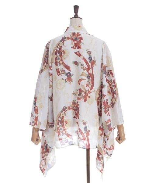 axes femme（アクシーズファム）の「燦爛柄羽織（カーディガン/ボレロ・レディース・キナリ/ブルーグリーン・FREE）」の22枚目の写真