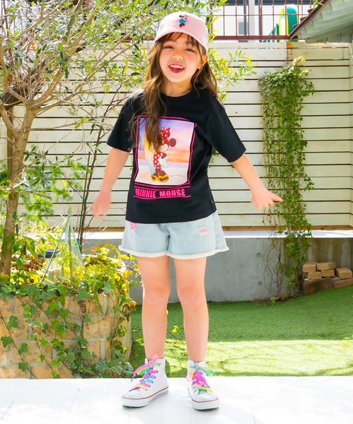 Disney（ディズニー）の「ディズニー 刺繍メッシュ キャップ 0481（キャップ・キッズ・その他9/ブラック×レッド・M size）」の6枚目の写真