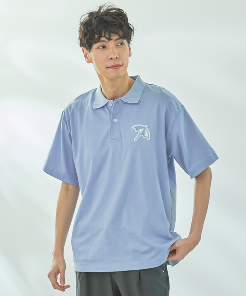 Arnold Palmer（アーノルドパーマー）の「ライトダンボール シェア ビッグアンブレラ ポロシャツ（ポロシャツ・レディース・ブラック/ホワイト/スカイブルー・L/M/S/LL/XS）」の16枚目の写真