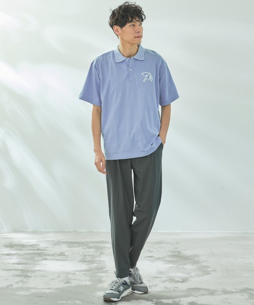 Arnold Palmer（アーノルドパーマー）の「ライトダンボール シェア ビッグアンブレラ ポロシャツ（ポロシャツ・レディース・ブラック/ホワイト/スカイブルー・L/M/S/LL/XS）」の17枚目の写真