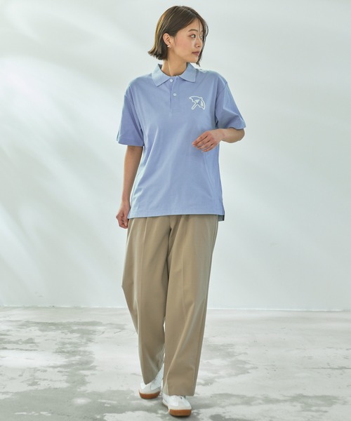 Arnold Palmer（アーノルドパーマー）の「ライトダンボール シェア ビッグアンブレラ ポロシャツ（ポロシャツ・レディース・ブラック/ホワイト/スカイブルー・L/M/S/LL/XS）」の20枚目の写真