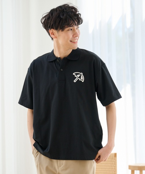 Arnold Palmer（アーノルドパーマー）の「ライトダンボール シェア ビッグアンブレラ ポロシャツ（ポロシャツ・レディース・ブラック/ホワイト/スカイブルー・L/M/S/LL/XS）」の11枚目の写真