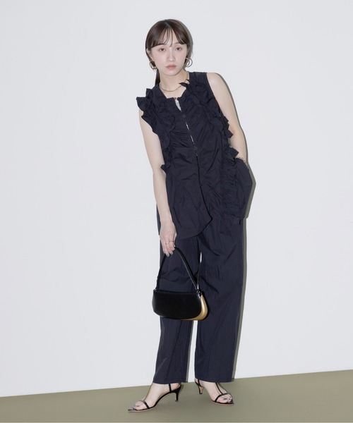 EimeeLaw パンツ ツータック リラックスパンツ Eimee Law│Eimee Law & LHELBIE