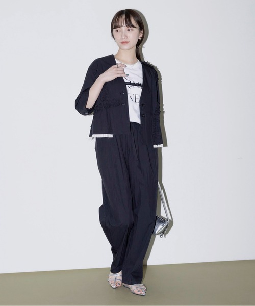 ツータック リラックスパンツ（その他パンツ）｜Eimee Law