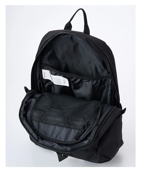 RVCA(ルーカ)の「RVCA メンズ EDC BPK バックパック/リュック 【2025年夏モデル】/ルーカロゴバックパック・リュックサック(バックパック/リュック・メンズ・オリーブ/ブラック・FREE)」の7枚目の写真