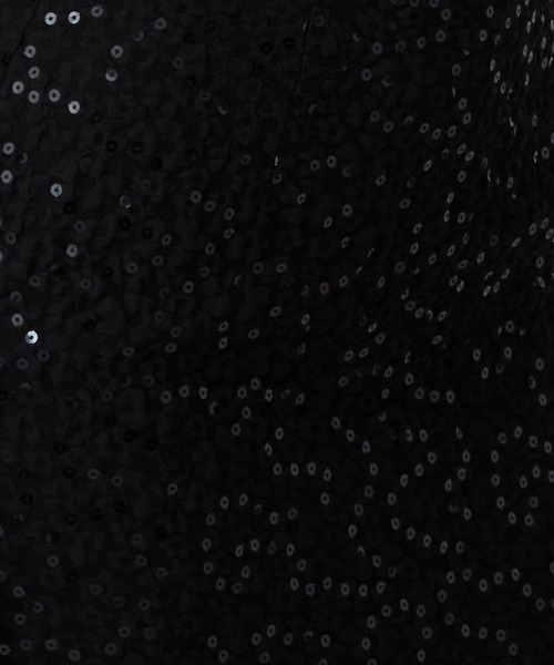 ME COUTURE（ミークチュール）の「スパンコールフルールスカート（スカート・レディース・ブラック/アイボリー・1/0）」の16枚目の写真