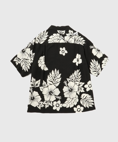 ADAM ET ROPE'(アダムエロペ)の「《BLACK&WHITE》ボックスシルエット アロハ シャツ(シャツ/ブラウス・メンズ・ブラック系その他/ブラック系その他2・M/L)」の5枚目の写真