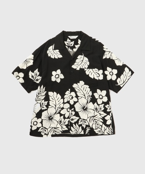ADAM ET ROPE'(アダムエロペ)の「《BLACK&WHITE》ボックスシルエット アロハ シャツ(シャツ/ブラウス・メンズ・ブラック系その他/ブラック系その他2・M/L)」の19枚目の写真