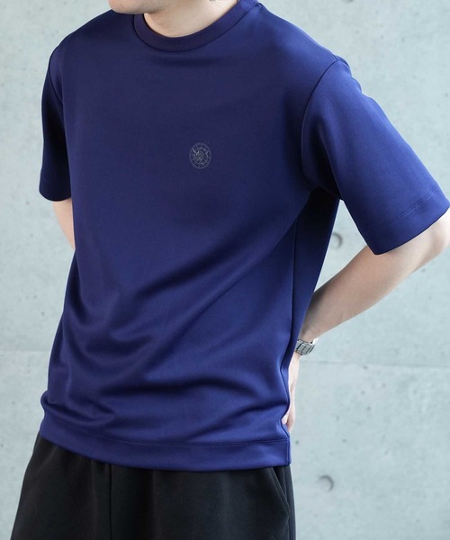UNION STATION（ユニオンステーション）の「【接触冷感／キシリトールプリント】南極モチーフ ワンポイントデザインTEE（Tシャツ/カットソー・メンズ・ブラック/ホワイト/ネイビー・M/L/LL）」の3枚目の写真