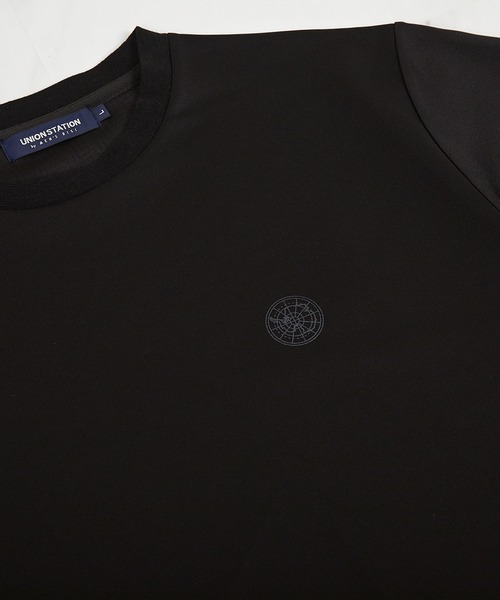UNION STATION（ユニオンステーション）の「【接触冷感／キシリトールプリント】南極モチーフ ワンポイントデザインTEE（Tシャツ/カットソー・メンズ・ブラック/ホワイト/ネイビー・M/L/LL）」の19枚目の写真