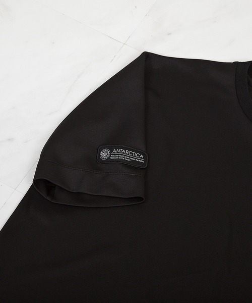 UNION STATION（ユニオンステーション）の「【接触冷感／キシリトールプリント】南極モチーフ ワンポイントデザインTEE（Tシャツ/カットソー・メンズ・ブラック/ホワイト/ネイビー・M/L/LL）」の20枚目の写真
