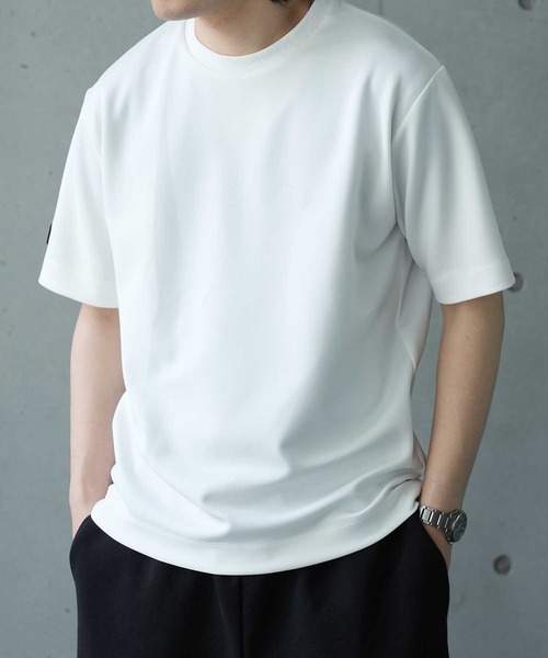 UNION STATION（ユニオンステーション）の「【接触冷感／キシリトールプリント】南極モチーフ ワンポイントデザインTEE（Tシャツ/カットソー・メンズ・ブラック/ホワイト/ネイビー・M/L/LL）」の4枚目の写真