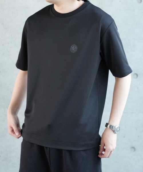 UNION STATION（ユニオンステーション）の「【接触冷感／キシリトールプリント】南極モチーフ ワンポイントデザインTEE（Tシャツ/カットソー・メンズ・ブラック/ホワイト/ネイビー・M/L/LL）」の12枚目の写真