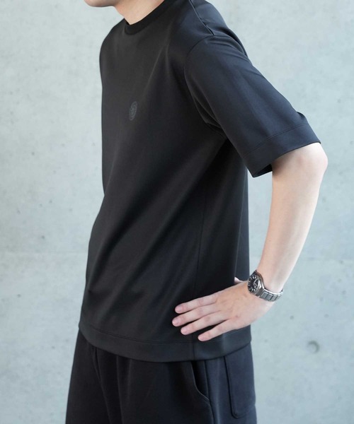 UNION STATION（ユニオンステーション）の「【接触冷感／キシリトールプリント】南極モチーフ ワンポイントデザインTEE（Tシャツ/カットソー・メンズ・ブラック/ホワイト/ネイビー・M/L/LL）」の13枚目の写真