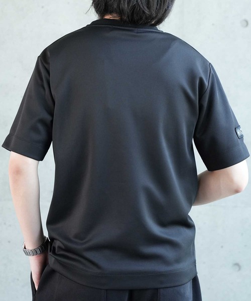 UNION STATION（ユニオンステーション）の「【接触冷感／キシリトールプリント】南極モチーフ ワンポイントデザインTEE（Tシャツ/カットソー・メンズ・ブラック/ホワイト/ネイビー・M/L/LL）」の14枚目の写真