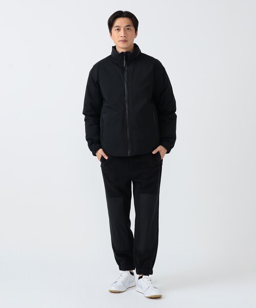 BEAMS GOLF(ビームスゴルフ)の「▲B.G.THREE / ALL-TIME 撥水 フルシームダウンブルゾン(LV.7)(ブルゾン・メンズ・ブラック/ネイビー・MEDIUM/X-LARGE/LARGE)」の3枚目の写真